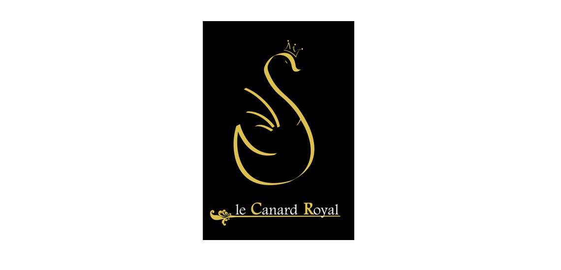 Réalisation du logo Le Canard Royal pour communication